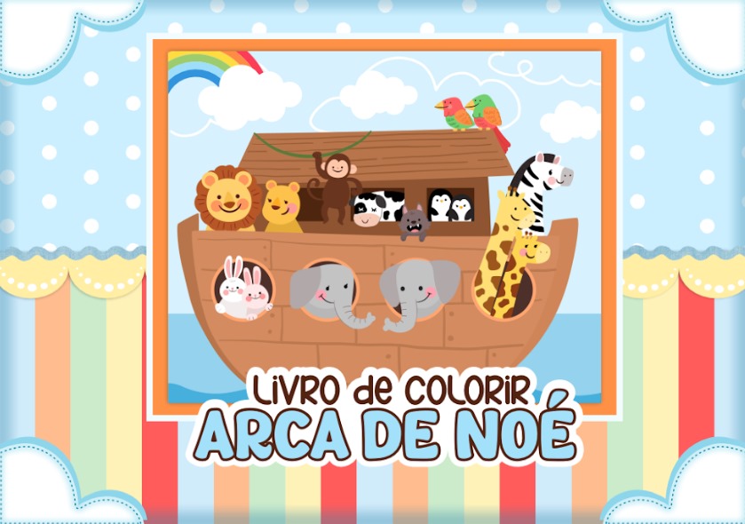 Arca de Noé - Livro de Colorir